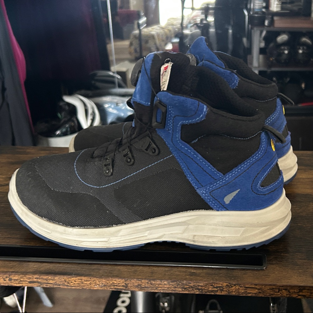 Red Wing Black Safety Boots